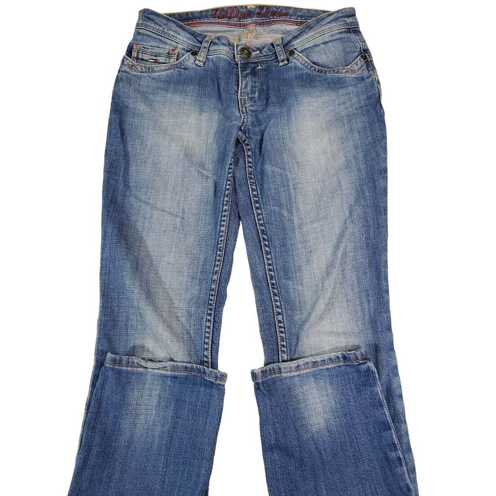 Tommy hilfiger womans size 28‎ light wash denim straight victoria coast jeans